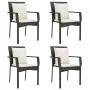 5-piece garden furniture set with black synthetic rattan cushions by vidaXL, Garden sets - Ref: Foro24-3157964, Price: 444,75...