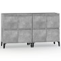 Sideboards 2 Stück betongraues Sperrholz 60x35x70 cm von vidaXL, Sideboards - Ref: Foro24-3185763, Preis: 137,11 €, Rabatt: %