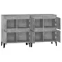 Sideboards 2 pcs concrete gray plywood 60x35x70 cm by vidaXL, Sideboards - Ref: Foro24-3185763, Price: 135,18 €, Discount: %