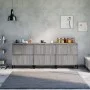 Sideboards 3 Stück Sperrholz Sonoma grau 60x35x70 cm von vidaXL, Sideboards - Ref: Foro24-3185781, Preis: 225,80 €, Rabatt: %