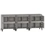 Sideboards 3 Stück Sperrholz Sonoma grau 60x35x70 cm von vidaXL, Sideboards - Ref: Foro24-3185781, Preis: 225,80 €, Rabatt: %