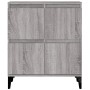 Sideboards 3 Stück Sperrholz Sonoma grau 60x35x70 cm von vidaXL, Sideboards - Ref: Foro24-3185781, Preis: 229,26 €, Rabatt: %