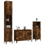 3-piece bathroom furniture set made of smoked oak plywood by vidaXL, Bathroom furniture - Ref: Foro24-3185610, Price: 206,12 ...