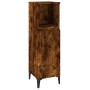 3-piece bathroom furniture set made of smoked oak plywood by vidaXL, Bathroom furniture - Ref: Foro24-3185610, Price: 206,12 ...