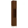 Set de muebles de baño 3 pzas madera contrachapada roble marrón de vidaXL, Muebles de baño - Ref: Foro24-3185542, Precio: 204...