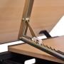 Mesa de dibujo inclinable con 2 cajones y taburete de vidaXL, Mesas para arte y dibujo - Ref: Foro24-20087, Precio: 168,24 €,...
