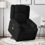 Sillón reclinable de masaje elevable tela negro en Sillones | Comprar online en Foro24