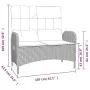3-piece garden dining set with gray synthetic rattan cushions by vidaXL, Garden sets - Ref: Foro24-3185091, Price: 428,78 €, ...