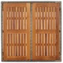 Set comedor de jardín 3 piezas con cojines ratán sintético gris de vidaXL, Conjuntos de jardín - Ref: Foro24-3184969, Precio:...