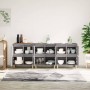 Sideboards 3 Stück Sonoma graues Sperrholz 60x35x70 cm von vidaXL, Sideboards - Ref: Foro24-3185773, Preis: 176,24 €, Rabatt: %