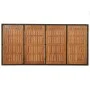 Set de comedor de jardín 7 pzas y cojines ratán sintético negro de vidaXL, Conjuntos de jardín - Ref: Foro24-3185015, Precio:...