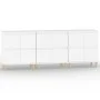 Sideboards 3 Stück weißes Sperrholz 60x35x70 cm von vidaXL, Sideboards - Ref: Foro24-3185767, Preis: 198,59 €, Rabatt: %