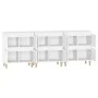 Sideboards 3 Stück weißes Sperrholz 60x35x70 cm von vidaXL, Sideboards - Ref: Foro24-3185767, Preis: 198,59 €, Rabatt: %