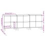Sideboards 3 Stück weißes Sperrholz 60x35x70 cm von vidaXL, Sideboards - Ref: Foro24-3185767, Preis: 201,02 €, Rabatt: %