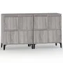 Aparadores 2 uds madera contrachapada gris Sonoma 60x35x70 cm de vidaXL, Aparadores - Ref: Foro24-3185765, Precio: 151,65 €, ...
