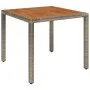 Set comedor de jardín 5 piezas con cojines ratán sintético gris de vidaXL, Conjuntos de jardín - Ref: Foro24-3184994, Precio:...