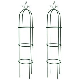 Garden arch tower 2 units by vidaXL, Pergolas, arches and garden trellises - Ref: Foro24-40779, Price: 33,21 €, Discount: %