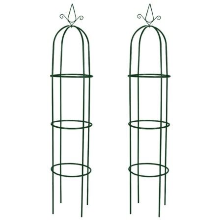 Gartenbogenturm 2 Einheiten von vidaXL, Pergolen, Bögen und Gartenspaliere - Ref: Foro24-40779, Preis: 33,21 €, Rabatt: %