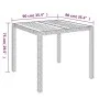 5-piece garden dining set with gray synthetic rattan cushions by vidaXL, Garden sets - Ref: Foro24-3185018, Price: 328,60 €, ...