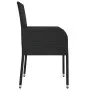 5-piece garden furniture set with black synthetic rattan cushions by vidaXL, Garden sets - Ref: Foro24-3185001, Price: 396,44...