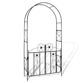 Puerta De Arco De Jardín de vidaXL, Pérgolas, arcos y enrejados de jardín - Ref: Foro24-40784, Precio: 110,32 €, Descuento: %