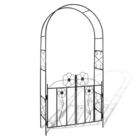 Gartenbogentür von vidaXL, Pergolen, Bögen und Gartenspaliere - Ref: Foro24-40784, Preis: 110,32 €, Rabatt: %