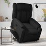 Sillón reclinable de masaje de pie cuero artificial negro en Sillones | Comprar online en Foro24