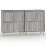 Sideboards 2 Stück Sperrholz Sonoma grau 60x35x70 cm von vidaXL, Sideboards - Ref: Foro24-3185757, Preis: 117,07 €, Rabatt: %