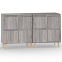 Sideboards 2 Stück Sperrholz Sonoma grau 60x35x70 cm von vidaXL, Sideboards - Ref: Foro24-3185757, Preis: 118,30 €, Rabatt: %
