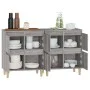 Sideboards 2 Stück Sperrholz Sonoma grau 60x35x70 cm von vidaXL, Sideboards - Ref: Foro24-3185757, Preis: 117,07 €, Rabatt: %