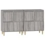 Sideboards 2 Stück Sperrholz Sonoma grau 60x35x70 cm von vidaXL, Sideboards - Ref: Foro24-3185757, Preis: 117,07 €, Rabatt: %