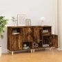 Sideboards 2 units smoked oak plywood 60x35x70 cm by vidaXL, Sideboards - Ref: Foro24-3185724, Price: 135,56 €, Discount: %