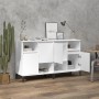 Sideboards 2 Stück weißes Sperrholz 60x35x70 cm von vidaXL, Sideboards - Ref: Foro24-3185727, Preis: 114,83 €, Rabatt: %