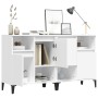 Aparadores 2 uds madera contrachapada blanco 60x35x70 cm de vidaXL, Aparadores - Ref: Foro24-3185727, Precio: 114,73 €