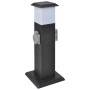 Säule mit Fassungen und schwarzer Gartenlampe von vidaXL, Steckdosen - Ref: Foro24-41235, Preis: 37,95 €, Rabatt: %