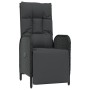 3-piece garden dining set with black synthetic rattan cushions by vidaXL, Garden sets - Ref: Foro24-3185094, Price: 379,93 €,...
