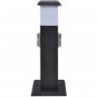 Säule mit Fassungen und schwarzer Gartenlampe von vidaXL, Steckdosen - Ref: Foro24-41235, Preis: 37,95 €, Rabatt: %