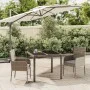 3-piece garden dining set with gray synthetic rattan cushions by vidaXL, Garden sets - Ref: Foro24-3185005, Price: 185,67 €, ...