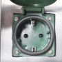 Stainless steel column with plug and timer for the garden by vidaXL, wall sockets - Ref: Foro24-41237, Price: 49,53 €, Discou...