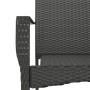 5-teiliges Gartenmöbel-Set mit schwarzen synthetischen Rattankissen von vidaXL, Gartensets - Ref: Foro24-3184976, Preis: 335,...