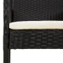 9-piece garden dining set and black synthetic rattan cushions by vidaXL, Garden sets - Ref: Foro24-3185016, Price: 645,64 €, ...