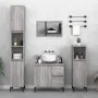 Set de muebles de baño 3 pzas madera contrachapada gris sonoma de vidaXL, Muebles de baño - Ref: Foro24-3185549, Precio: 195,...