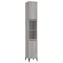 3-teiliges Badmöbel-Set Sonoma graues Sperrholz von vidaXL, Badezimmermöbel - Ref: Foro24-3185549, Preis: 193,66 €, Rabatt: %