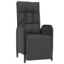5-piece garden furniture set with black synthetic rattan cushions by vidaXL, Garden sets - Ref: Foro24-3185090, Price: 566,46...