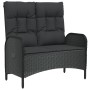 5-piece garden furniture set with black synthetic rattan cushions by vidaXL, Garden sets - Ref: Foro24-3185090, Price: 566,46...