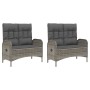 5-piece garden dining set with gray synthetic rattan cushions by vidaXL, Garden sets - Ref: Foro24-3185089, Price: 579,34 €, ...