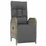 5-piece garden dining set with gray synthetic rattan cushions by vidaXL, Garden sets - Ref: Foro24-3185089, Price: 588,33 €, ...