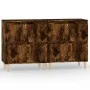 Sideboards 2 units smoked oak plywood 60x35x70 cm by vidaXL, Sideboards - Ref: Foro24-3185756, Price: 113,29 €, Discount: %