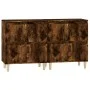Sideboards 2 units smoked oak plywood 60x35x70 cm by vidaXL, Sideboards - Ref: Foro24-3185756, Price: 113,29 €, Discount: %