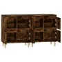 Sideboards 2 units smoked oak plywood 60x35x70 cm by vidaXL, Sideboards - Ref: Foro24-3185756, Price: 113,29 €, Discount: %